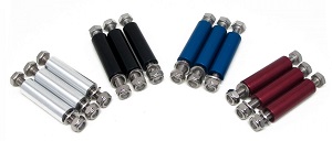 Tank Spacers - Billet Anodized in COOL COLORS - Click Image to Close