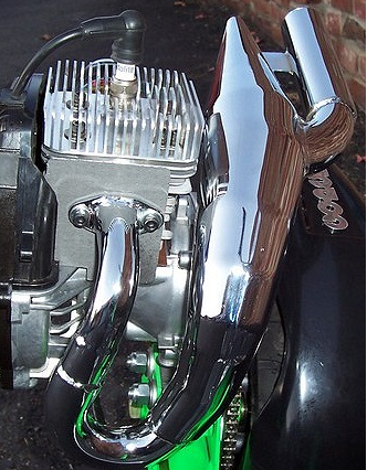 Dominator Exhaust with Silencer for 46cc engine