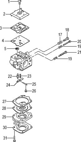 Carburetor Parts, 47R - Click Image to Close