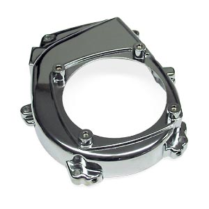 Fan Cover Engine Mount, CHROME - Click Image to Close