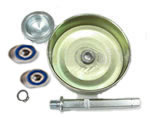 Clutch Drum Assembly with bearings, Moby 33 35 40 43 47 49cc - Click Image to Close