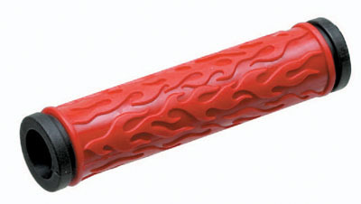 Flame Grips - Red - Click Image to Close
