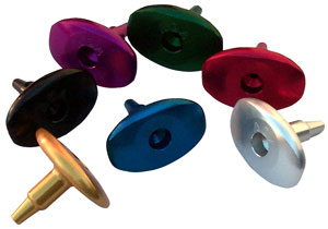 Pull Starter Handle - Billet Anodized 2 finger - Click Image to Close