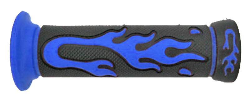 Flame Thru Grips BLUE (image for) Flame Thru Grips BLUE