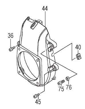 Fan Cover, 33cc