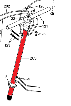 (image for) HANDLE BAR SLEEVE Pole Bar Tpole Handlebar