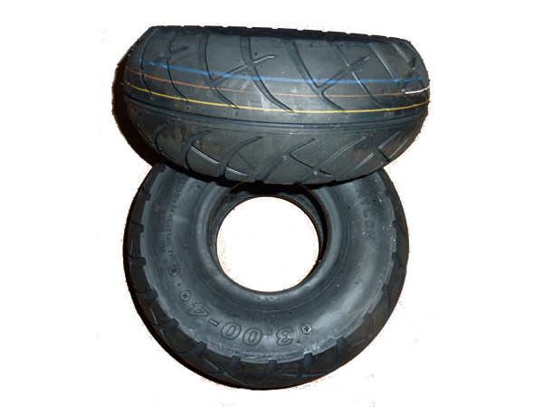 (image for) Tire, 10 inch - High Grip Red Stripe Race for Cornering