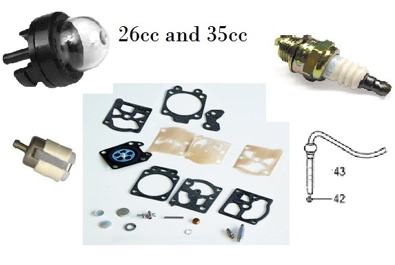 (image for) Tune Up Kit with Spark Plug 26cc and 35cc